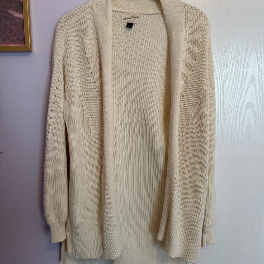 Universal Thread Cream Knit Cardigan
